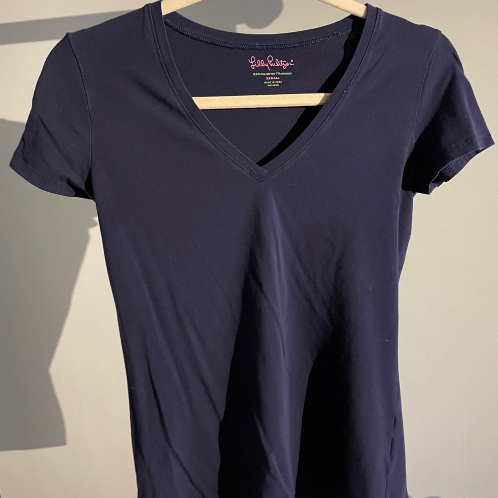 Lilly Pulitzer V-neck Tee